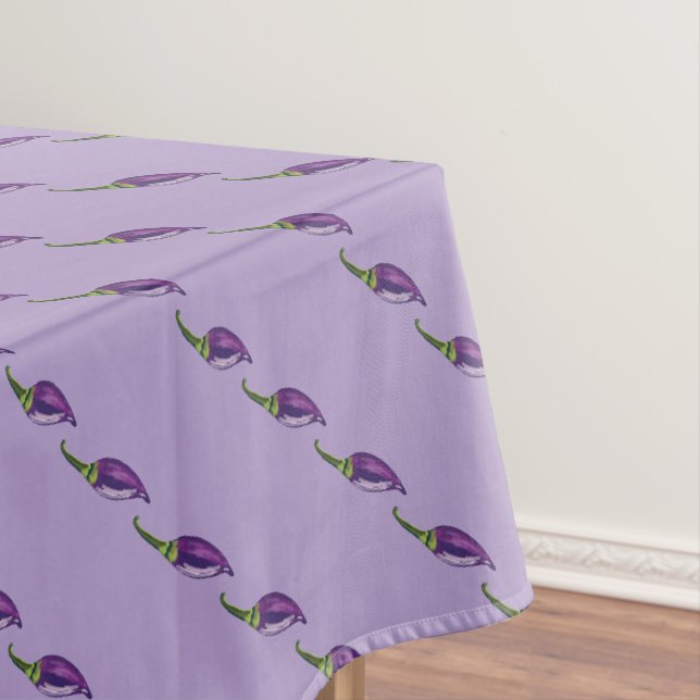 Nappe Poivrons Violets (In Situ)