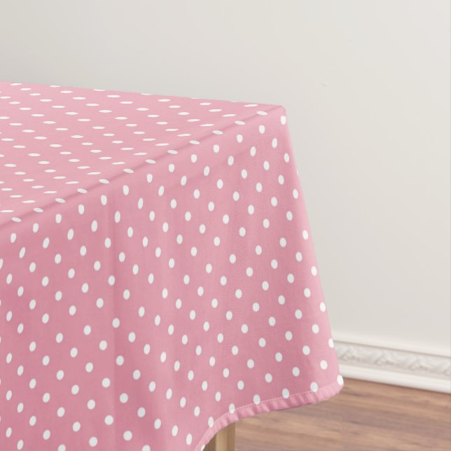 Nappe Polka Dots on Pink (In Situ)