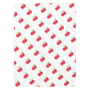 Nappe Pommes rouges fruité peinture jardinier cadeau