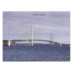 Nappe Pont Mackinac Toile de table Mackinaw City