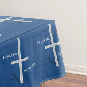Nappe Pour vos péchés pour mes péchés (foncés)