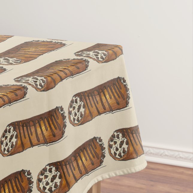 Nappe Prenez le dessert de Chip Chocolat Italien Cannoli (In Situ)