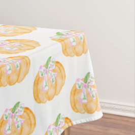 Nappe Preppy Citrouille annonce Thanksgiving