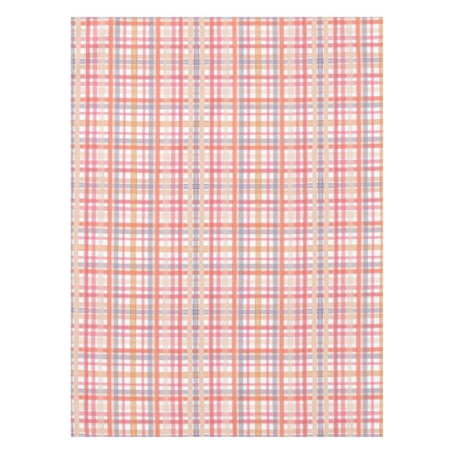 Nappe Pretty Pastel Plaid (Devant)