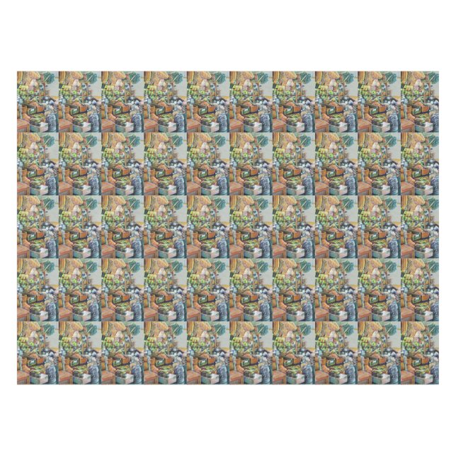 Nappe Promesses charmantes d'un centre Fine Tekka Singap (Devant (Horizontal))