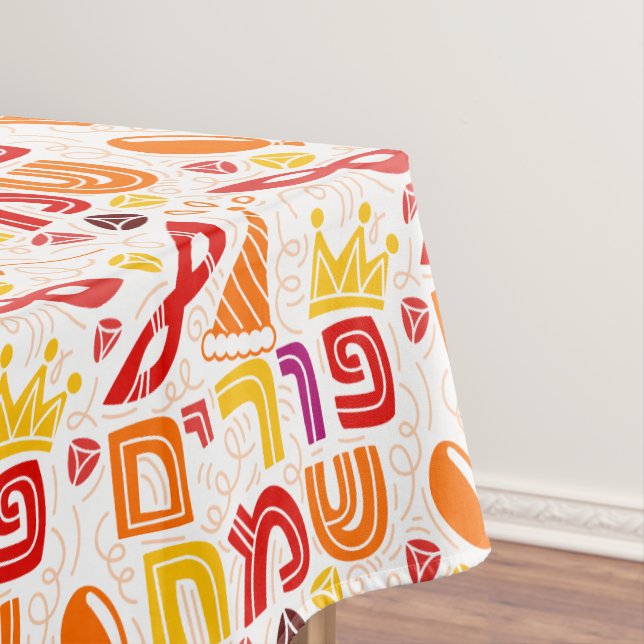 Nappe Purim Tablecloth (In Situ)