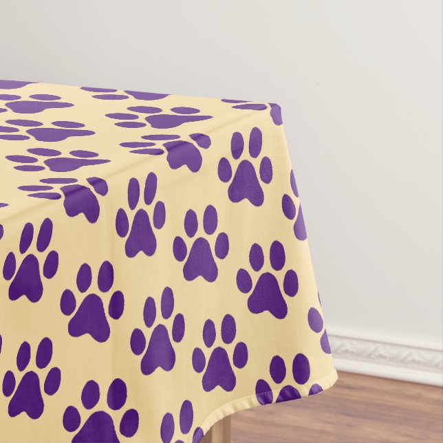 Nappe Purple Paw Print (In Situ)
