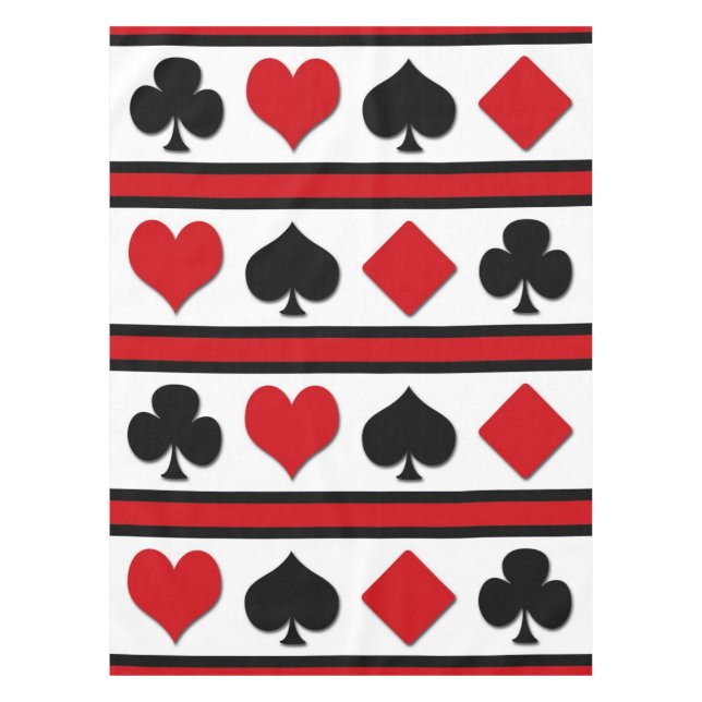 Nappe Quatre combinaisons de cartes (Devant)