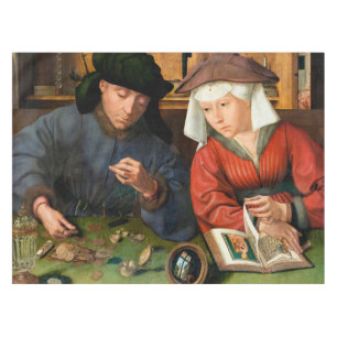 Nappe Quentin Matsys - Le Moneylender et sa femme
