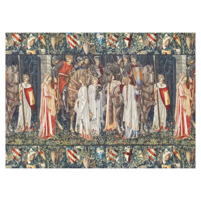 Nappe Quête pour le Saint Graal, Armement, Départ des Ch (Devant (Horizontal))