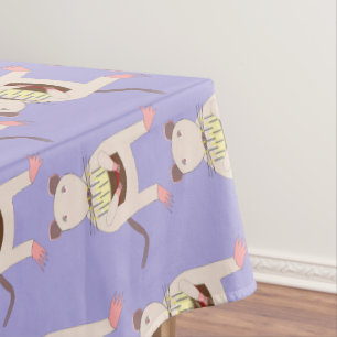 Nappe Rat de Siamese avec gâteau d'anniversaire