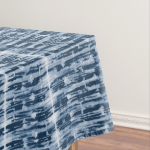 Nappe Rayure de Shibori d'aquarelle de rayon X