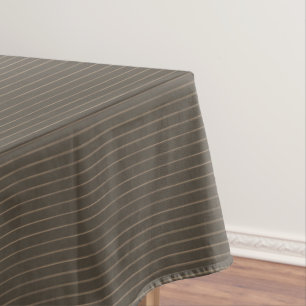 Nappe rayures rétro Brown