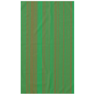 Nappe Rayures Vert Marron