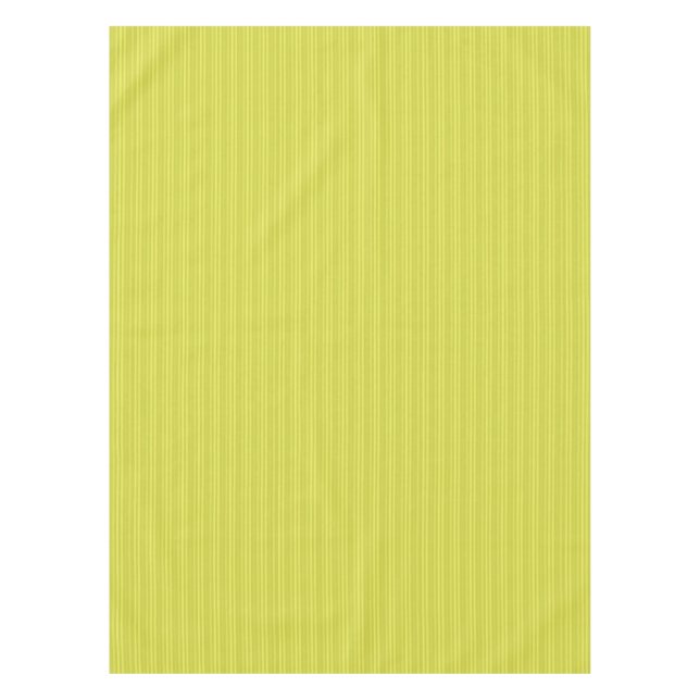 Nappe Rayures Verticales Chartreuse Jaune Vert (Devant)