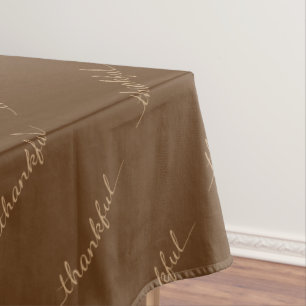Nappe reconnaissante de tissu de thanksgiving