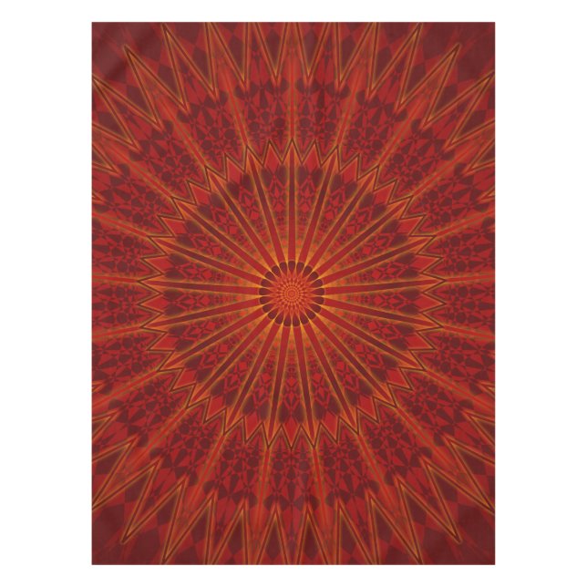 Nappe Red Mandala (Devant)