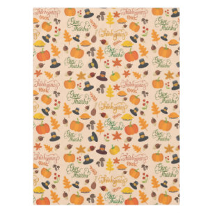 Nappe Remerciez le Motif de Thanksgiving