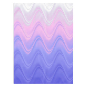 Nappe Résumé Violet Rose Ondulé