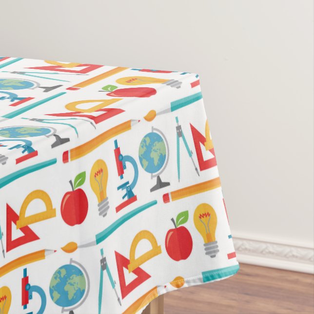 Nappe Retour Au Motif De L'École - Enseignants (In Situ)