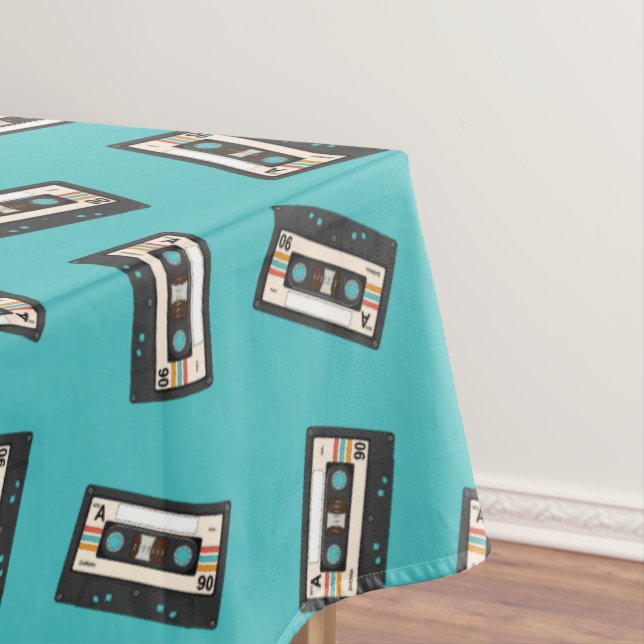 Nappe Retro 80's 90's Cassette Musique Anniversaire (In Situ)