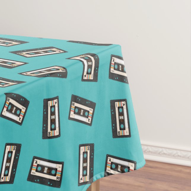 Nappe Retro 80's 90's Cassette Musique Anniversaire (In Situ)