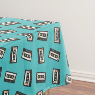 Nappe Retro 80's 90's Cassette Musique Anniversaire