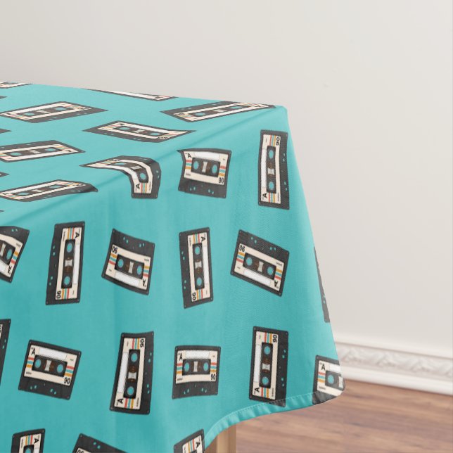 Nappe Retro 80's 90's Cassette Musique Anniversaire (In Situ)