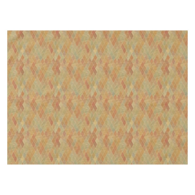 Nappe Rétro motif géométrique 2 (Devant (Horizontal))
