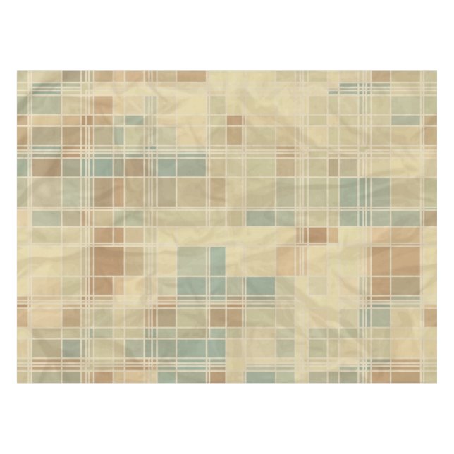 Nappe Rétro motif géométrique 2 (Devant (Horizontal))