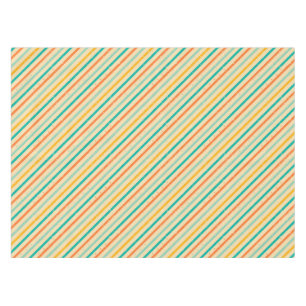 Nappe Rétro motif rayé grunge