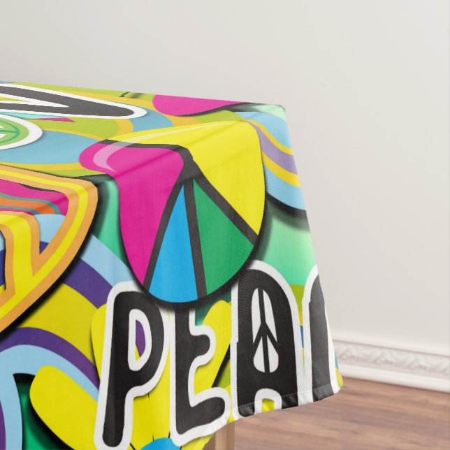 Nappe Retro Super FUN 60's Sixties Love Birthday Party (In Situ)