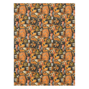 Nappe Retro Vintage Halloween Collage amusant