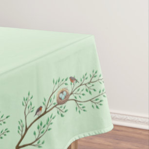 Nappe Robin Oiseaux Nid Oeufs Baby shower de printemps