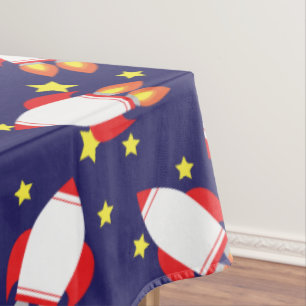 Nappe Rocketship Outer Space mignon Enfant Anniversaire