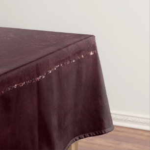 Nappe Romance Vin De Minuit Dark Satiny Grunge Damask