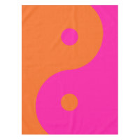 Rose Chaud Et Orange Yin Yang