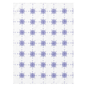 Nappe Rose de la boussole de la Marine sur le décor cô