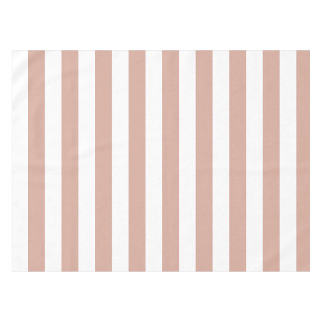 Nappe Rose Poussiéreux Rayé (Devant (Horizontal))
