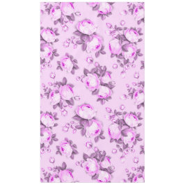 Nappe rose violet élégant floral