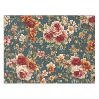 Nappe Roses romantiques et belles fleurs