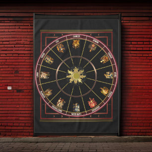 Nappe Roue Vintage solaire Zodiac