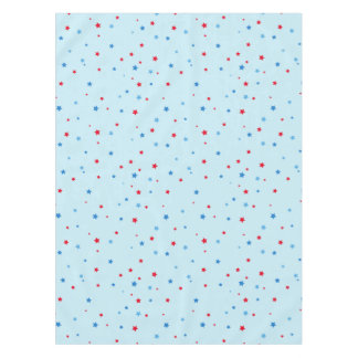 Nappe rouge et bleu étoile
