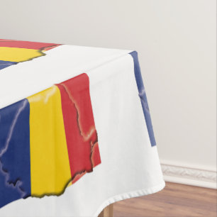 Nappe ROUMANIE DRAPEAU Patriotique