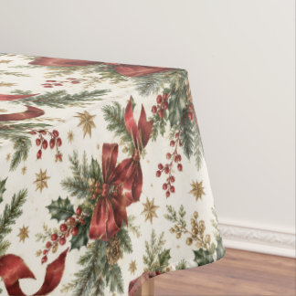 Nappe Rubans et noeuds de Noël de luxe