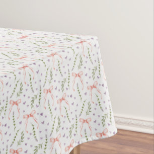 Nappe Rubans roses