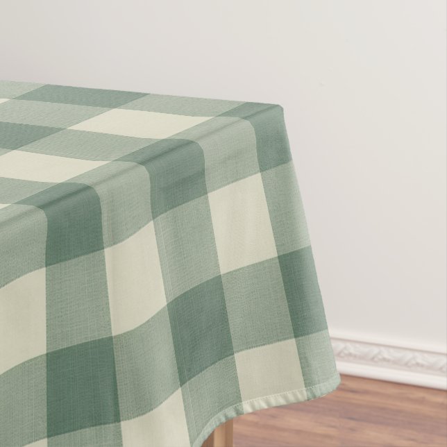 Nappe Russe Vert En vichy moderne Noël (In Situ)
