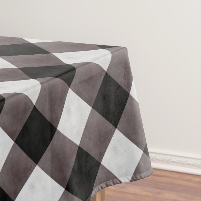 Nappe Rustic Farmhouse Buffalo Plaid Check Motif (In Situ)