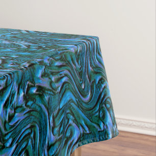 Nappe Rustic textured wall in burnt cadet blue