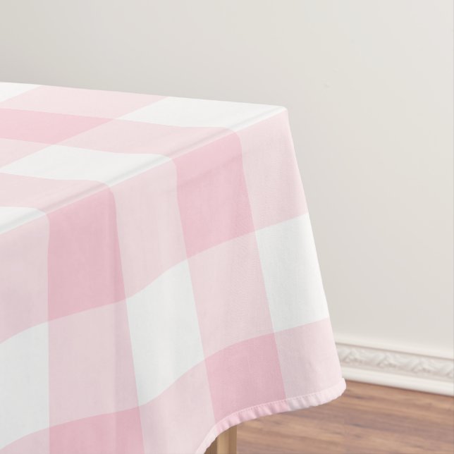 Nappe Rustique rose En vichy vérifier le Motif plaid (In Situ)